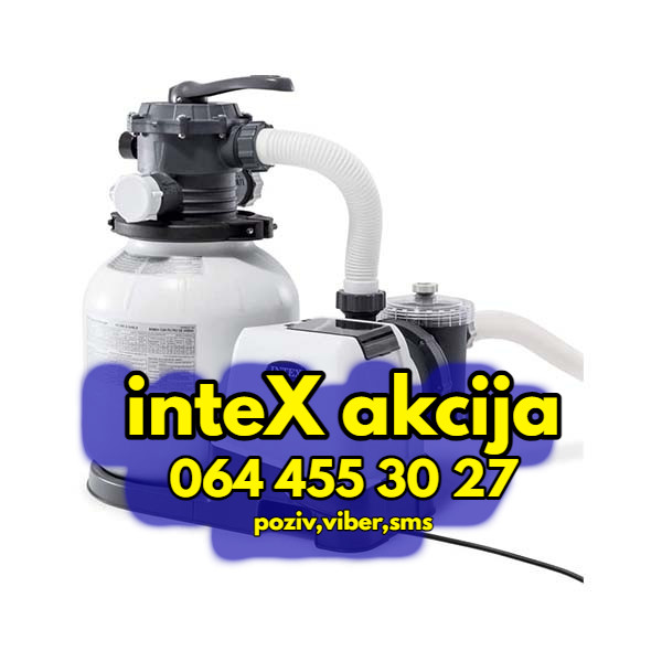 INTEX PJESCANA PUMPA ZA BAZEN DO 732 cm 064/455-30-27
