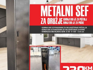 SEF ZA PUSKU I PISTOLJ, ormar za oružje