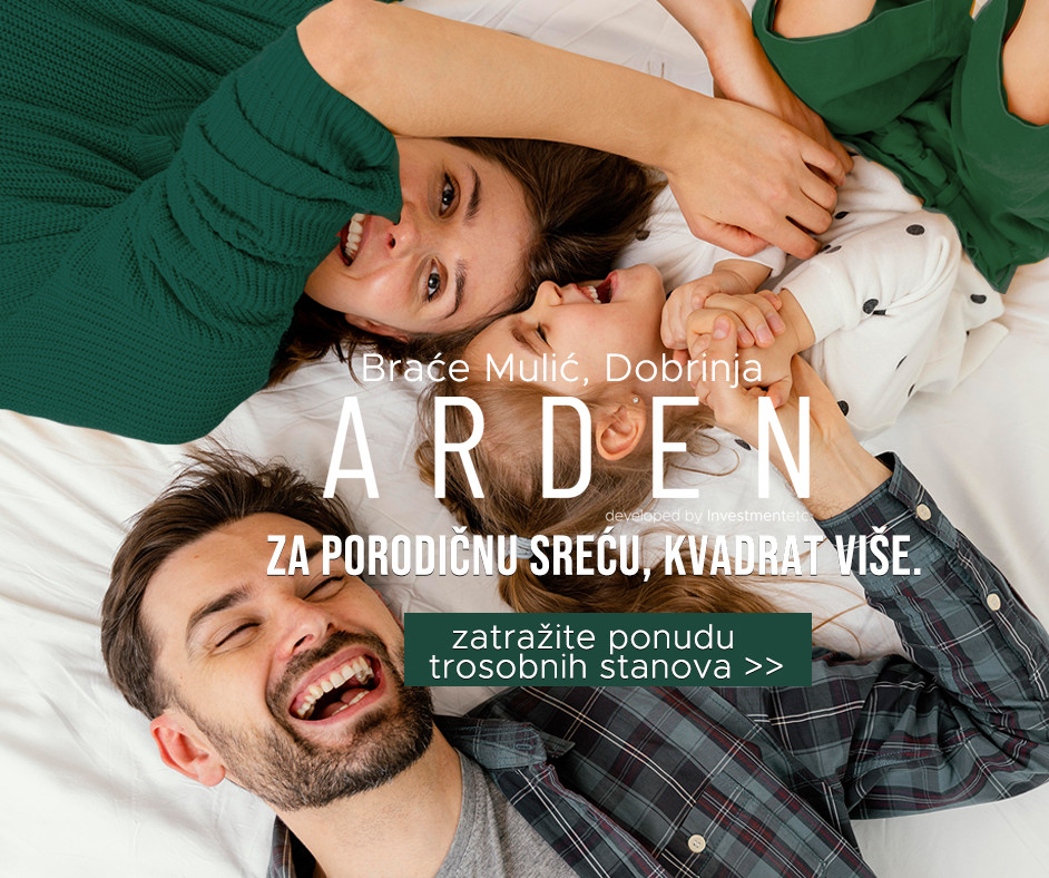 Novogradnja Sarajevo dvosoban stan Dobrinja 61,53m2