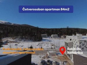 LOCUS: NOVOGRADNJA!! Četverosobni apartman, Bjelašnica. USELJIVO!