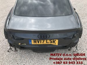 HAUBA ZADNJA gepek gepekt Audi A5 8W F5 Coupe 2017