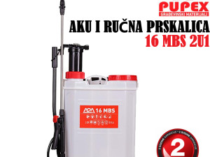 AGM AKU I RUČNA PRSKALICA 16 MBS 2U1