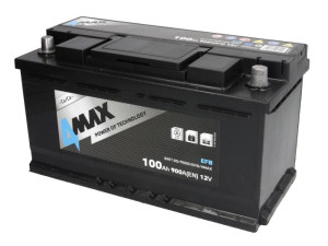 Akumulator 4MAX 12V 100Ah/900A START&STOP EFB