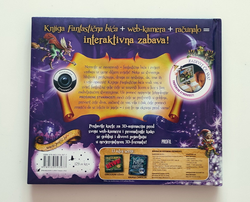 Knjiga FANTASTIČNA BIĆA  *BESPLATNA DOSTAVA*