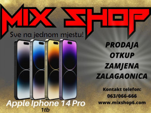 APPLE IPHONE 14 PRO 1TB *Garancija*Zamjena*Sve boje*