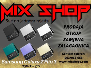Samsung Galaxy Z FLIP 3 5G 8GB/128GB Garancija*Zamjena FLIP3 8