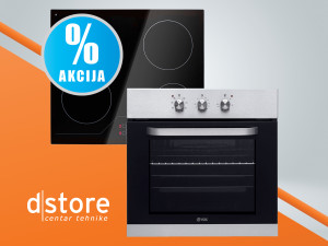 VOX Set ugradbena ploča EBC400DB/ugradbena pećni dstore