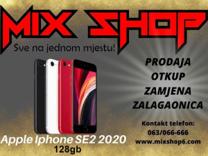 APPLE IPHONE SE-2 2020 128GB *Garancija*Zamjena* SE2