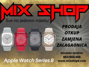 APPLE WATCH SERIES 8 45mm Aluminium Gps sat *Garancija* smart s8