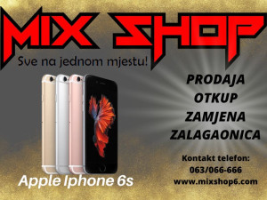 APPLE IPHONE 6S *TOP STANJE* *Garancija* *4 boje*
