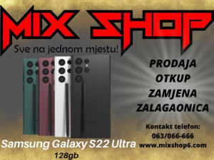 SAMSUNG GALAXY S22 ULTRA 5G 128GB *Garancija*Zamjena*