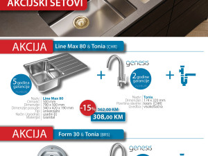 Sudoper Alveus  AKCIJSKA ponuda setova