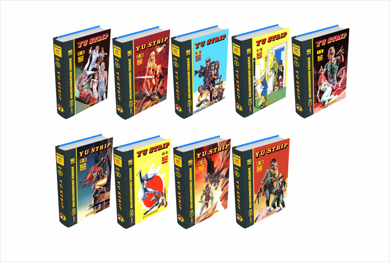 YU STRIP HC 1-9 Kompletna kolekcija