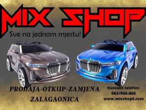 BMW X7 Dječiji dječji dječi auto autić autići za djecu akumulator