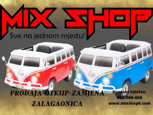 VW SAMBA BUS BUBA Dječji dječi auto autić akumulator za djecu