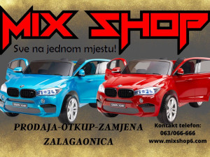 BMW X6M Dječiji dječji auto autić autići akumulator za djecu X6 M