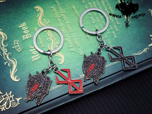 Anime Berserk Guts & BoS Privjesci Guts Brand Casca