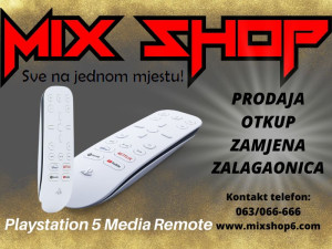 PLAYSTATION 5 MEDIA REMOTE Daljinski upravljač za PS5 SONY vr2 ps