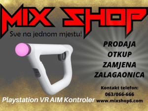 PLAYSTATION VR AIM CONTROLLER PUŠKA za PS4 JOYSTICK MOVE 4 ORIGIN