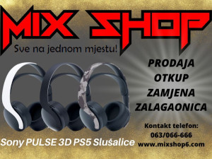 SONY PULSE 3D PLAYSTATION 5 PS5 BEŽIČNE BLUETOOTH WiFi WIRELESS