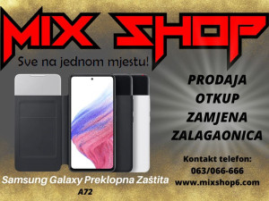 SAMSUNG GALAXY A72 Preklopna Zaštita Futrola Maska Flip aktivna