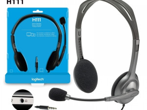 Slusalice Logitech H111 Black