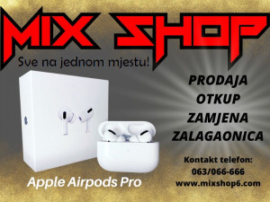 APPLE AIRPODS PRO Bežične Wireless Bluetooth Iphone WiFi EarBuds