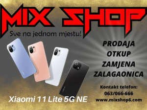 XIAOMI 11 LITE 5G NE *TOP* 8GB/128GB Garancija Mi New Edition