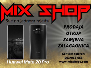 HUAWEI MATE 20 PRO BLACK/CRNI