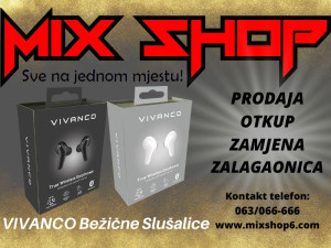 VIVANCO TOP Bežične Bluetooth Wireless WiFi Wi Fi EarBuds