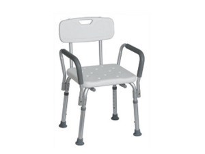 Stolica za kupanje s naslonom i ručkama