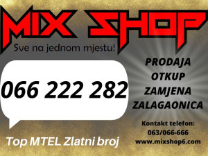 066-222-282 MTEL GOLD ZLATNI BROJ TOP VIP BROJEVI M TEL