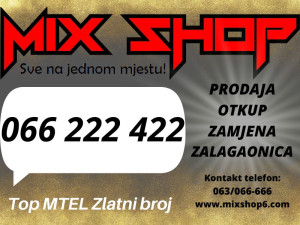 066-222-422 MTEL GOLD ZLATNI BROJ TOP VIP BROJEVI M TEL