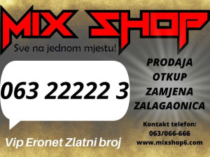 *063-222-223* ERONET GOLD ZLATNI BROJ TOP VIP BROJEVI