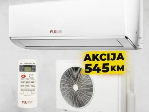3.6kW klima ZA GRIJANJE Fuji Klime uređaji Inverter R32