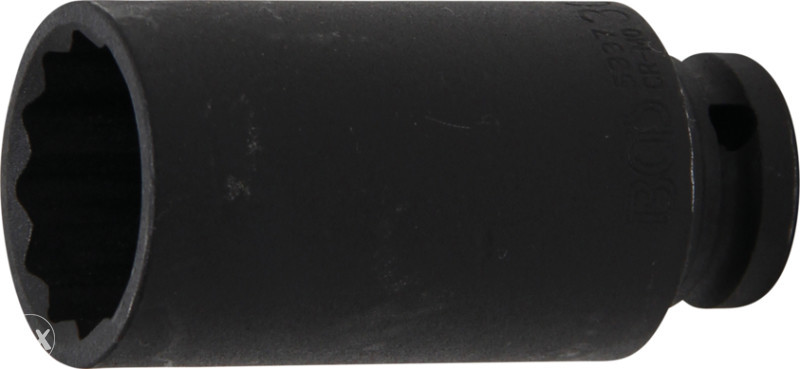 Duboki, udarni nasadni ključ, 30 mm, 12-kant (BGS 5337)
