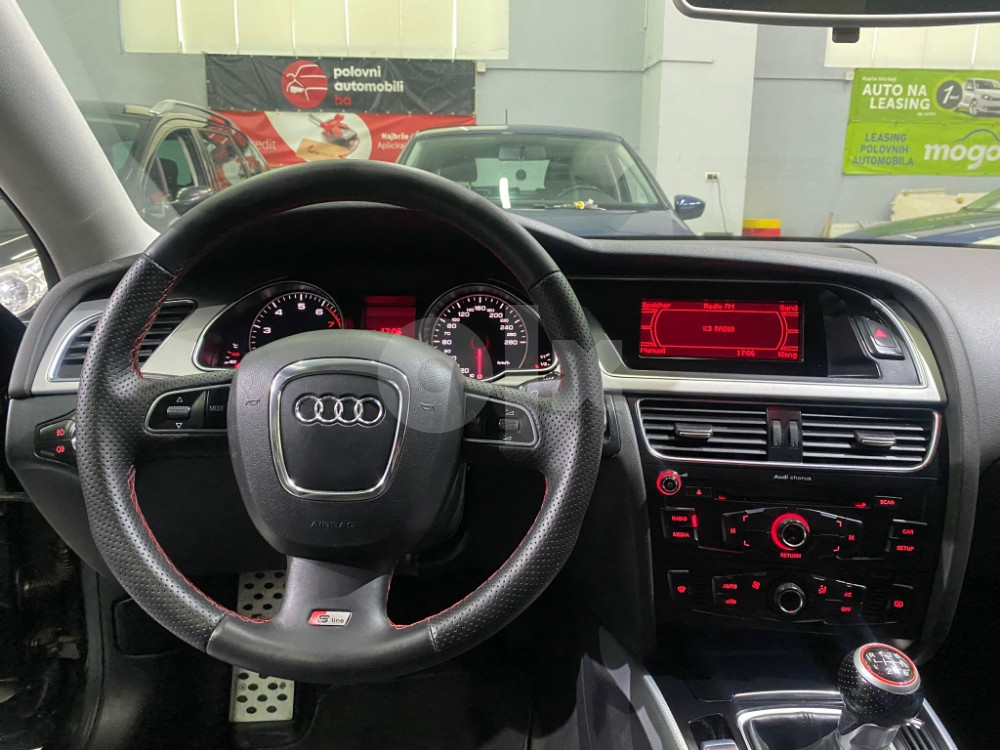 AUDI A5 1.8 TFSI S-LINE, 2010 GODINA, REGISTROVAN