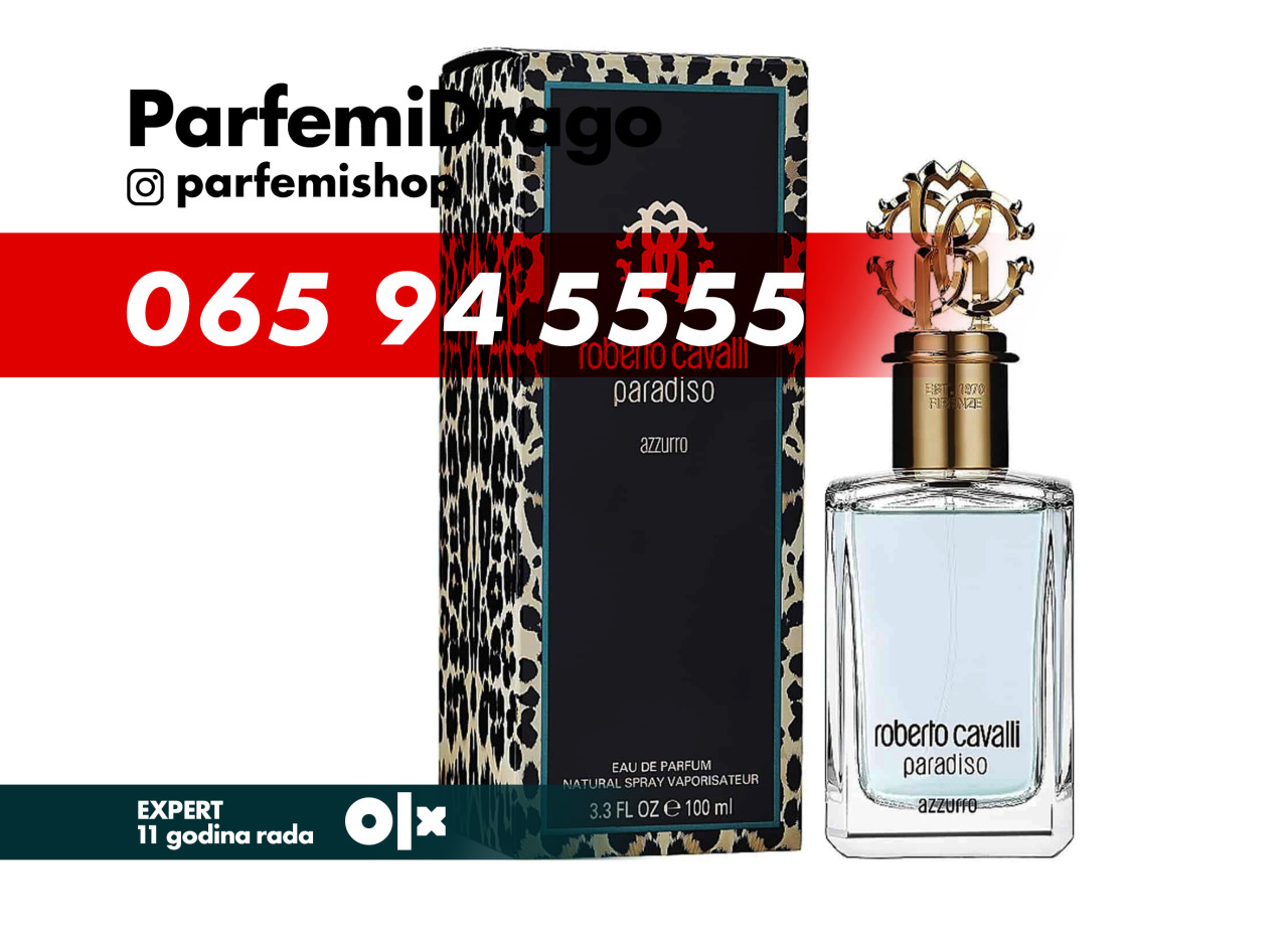 Paradiso Azzurro Paradiso Perfume Roberto Cavalli Roberto Cavalli Paradiso  Azzurro For Women Eau De Parfum 75Ml