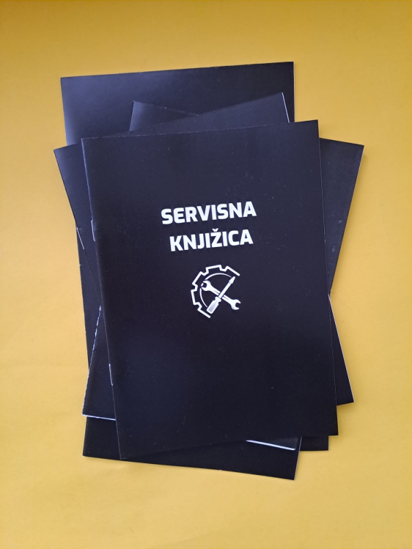 SERVISNA KNJIGA - SERVISNA KNJIŽICA
