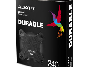 SSD EXT 240GB ASD600Q Black AD