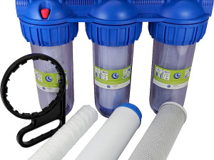 Kućište - filter za vodu 10"- trodijelni sa uložcima