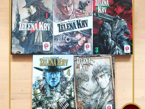 KOMPLET Zelena krv 1, 2, 3, 4, 5 / Darkwood / manga