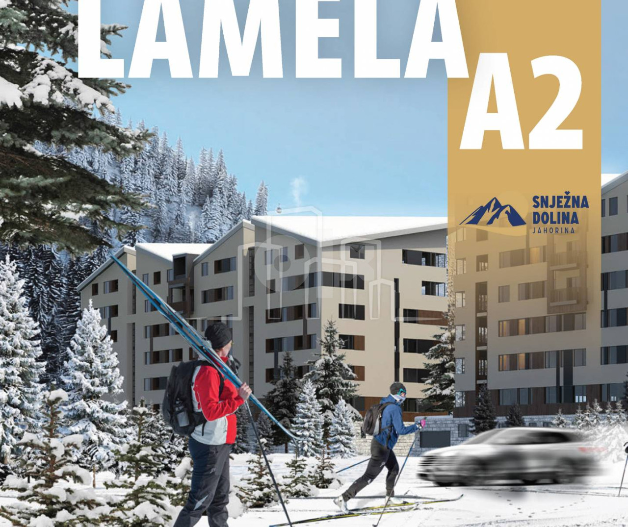 Studio apartman 25,56 Snježna dolina Faza 2 Jahorina 9