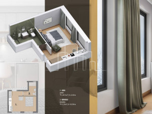 Studio apartman 25,56 Snježna dolina Faza 2 Jahorina photo 2