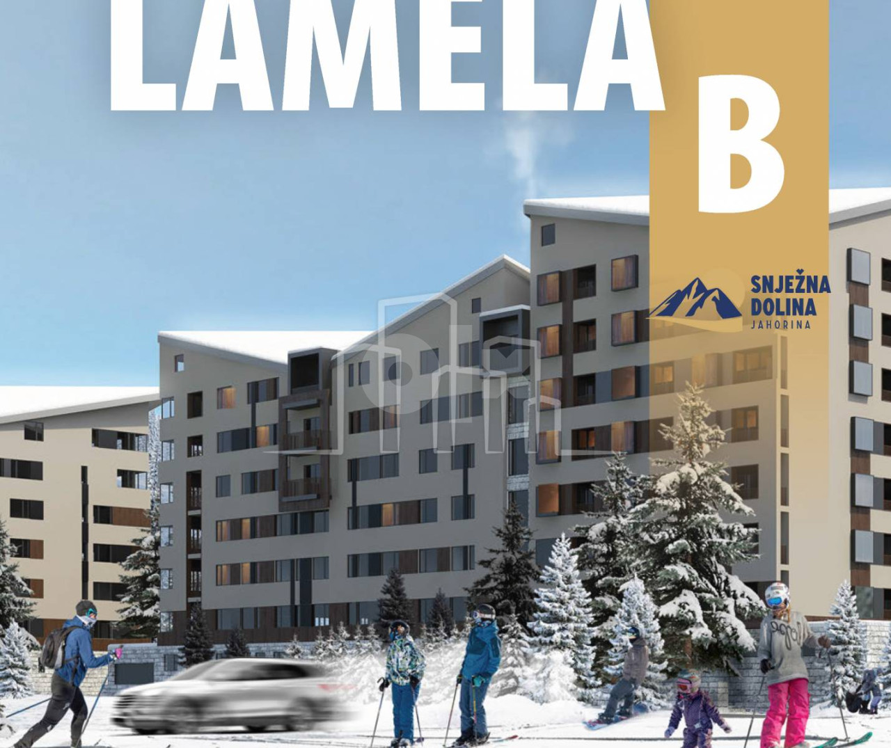 Studio apartman Jahorina 24,80 Snježna dolina Faza 2 PNK 3