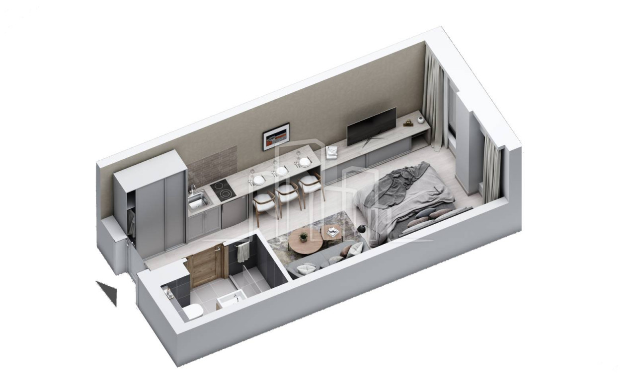 Studio apartman Jahorina 24,80 Snježna dolina Faza 2 PNK 8