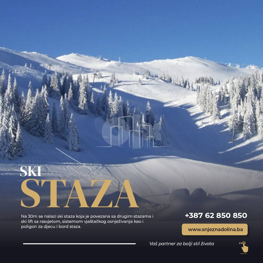 Studio apartman Jahorina 24,80 Snježna dolina Faza 2 PNK 20