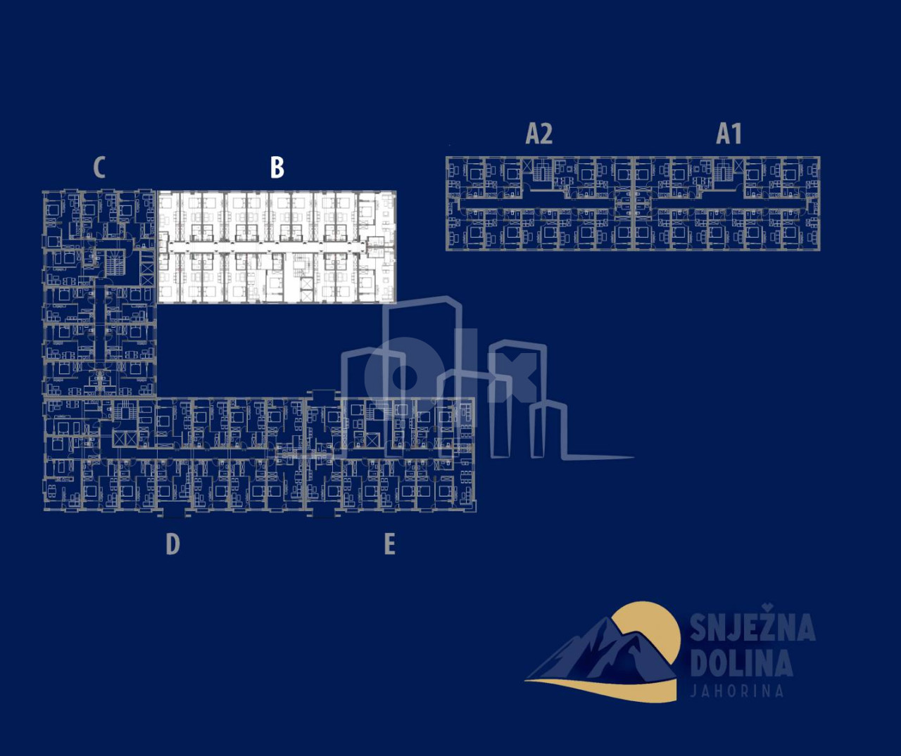 Jahorina studio apartman 25,14 Snježna dolina Faza 2 4