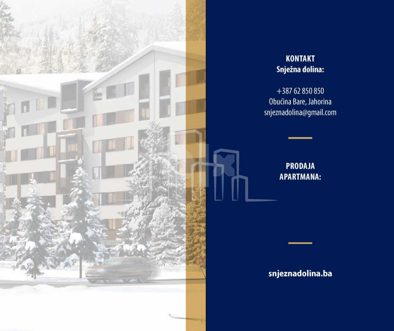 Jahorina studio apartman 25,14 Snježna dolina Faza 2 17