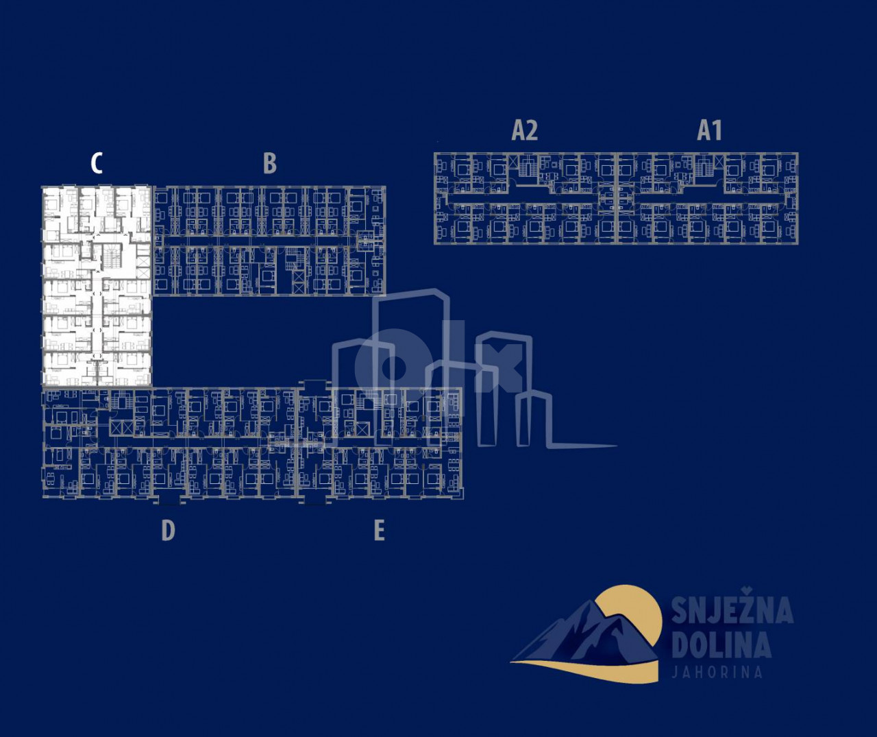 Snježna dolina Faza 2 Jahorina 40.14 dvosoban apartman 5